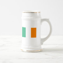Bandera de Irlanda Tazas