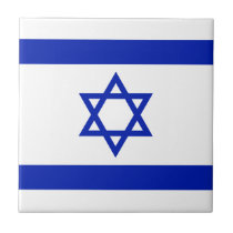 Bandera de Israel azulejos