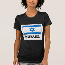 Bandera de Israel Camisetas