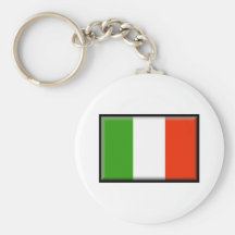Bandera de Italia Llaveros Personalizados