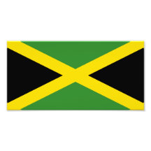 Bandera de Jamaica Impresiones Fotográficas