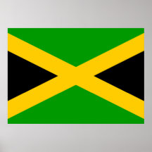 Bandera de Jamaica Posters