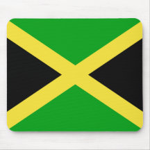 Bandera de Jamaica Tapetes De Raton