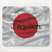Bandera de Japón Alfombrillas De Raton