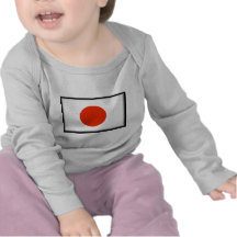 Bandera de Japón Camiseta