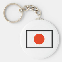 Bandera de Japón Llaveros Personalizados