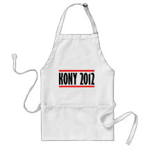 Bandera de José Kony de la parada de Kony 2012 Delantales
