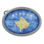 Bandera de Kosovo Hebilla De Cinturon