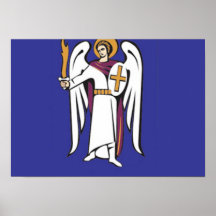 Bandera de Kyiv_flag Posters
