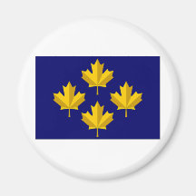 Bandera de la alternativa del almirante de Canadá Imán Para Frigorifico
