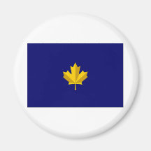Bandera de la alternativa del comodoro de Canadá Iman