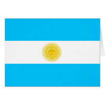 Bandera de la Argentina Felicitación