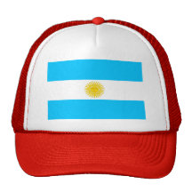 Bandera de la Argentina Gorra