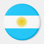 Bandera de la Argentina Imán De Frigorífico