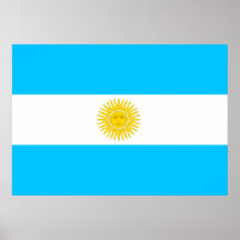 Bandera de la Argentina Impresiones