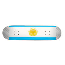 Bandera de la Argentina Monopatín Personalizado
