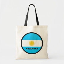 Bandera de la calidad de la Argentina Roundel Bolsas