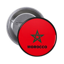 Bandera de la calidad de Marruecos Roundel Pins