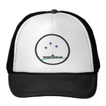 Bandera de la calidad de MERCOSUR Roundel Gorro