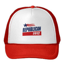 BANDERA DE LA CAMPAÑA DEL REPUBLICANO 2012 GORROS BORDADOS