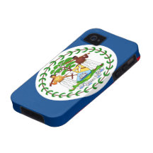 Bandera de la casamata Tough™ del iPhone 4 de Beli iPhone 4/4S Carcasas