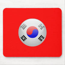 Bandera de la Corea del Sur Alfombrillas De Raton