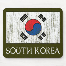 Bandera de la Corea del Sur Tapete De Ratón
