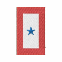Bandera de la estrella azul (servicio activo de se sudadera con capucha