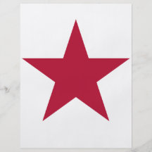 Bandera de la estrella de California Tarjetas Publicitarias