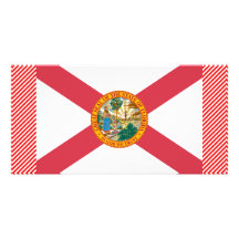 Bandera de la Florida Tarjetas Fotográficas