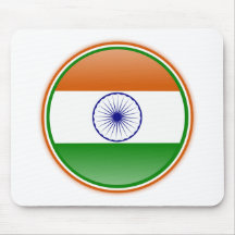 Bandera de la India Tapete De Ratón