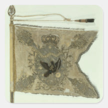Bandera de la infantería prusiana debajo de Freder Pegatina