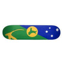Bandera de la Isla de Navidad Patín