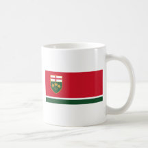 Bandera de la oferta de Nuevo-Ontario Tazas