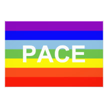 Bandera de la paz del PASO Cojinete