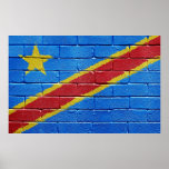 Bandera de la República Democrática del Congo Posters