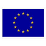 Bandera de la UE Tarjeta Postal
