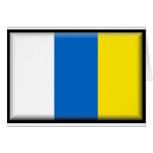 Bandera de las islas Canarias Felicitaciones