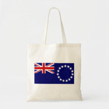 Bandera de las islas de cocinero bolsa