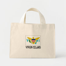Bandera de las Islas Vírgenes Bolsas De Mano