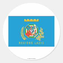 Bandera de Lazio Pegatinas