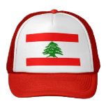 Bandera de Líbano Gorras De Camionero