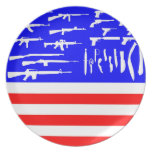 Bandera de los armas platos