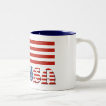 Bandera de los E.E.U.U. Taza