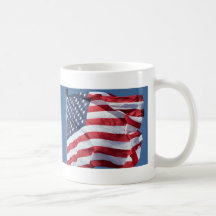 Bandera de los E.E.U.U. Tazas De Café