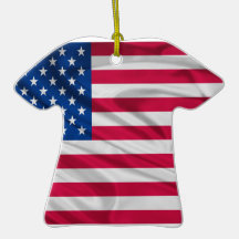 Bandera de los Estados Unidos Ornaments Para Arbol De Navidad