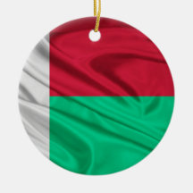 Bandera de Madagascar Ornamentos Para Reyes Magos