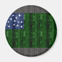 Bandera de madera de Vermont Iman