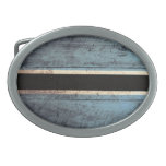 Bandera de madera vieja de Botswana Hebilla De Cinturon