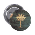 Bandera de madera vieja de Carolina del Sur; Pins